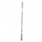 Roostevabast terasest kahe otsaga armivaha spaatliga aplikaator eriefektidega FX meigit&ouml;&ouml;riist (L)