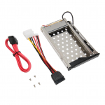 2,5-tollise SSD HDD sisemine SATA-alus toetab SATA I II III 6Gbps kuumvahetusega HDD-korvi alust puuriga