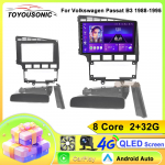 TOYOUSONIC autoraadio Volkswagen Passat B3 jaoks 1988-1995 Android Media Video Player GPS Navi peaseade Carplay Android Auto 2 Din