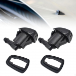 2 Pieces Windshield Washer Nozzle 85381-aa010 Easy to Install Replace Parts Wiper Nozzles for
