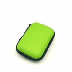 S&auml;ilituskarbikott Mini t&otilde;mblukuga ruudukujuline EVA &uuml;mbrispeakomplekt USB-kaabli organiseerija kaasaskantav k&otilde;rvakott must