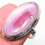 Amethyst Handmade 925 Sterling Silver Jewelry Ring Size 7 a1k60