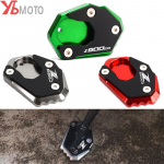 Mootorratta k&uuml;ljealuse pikendustoe suurendatud plaat Kawasaki Z 650 900 Z900 RS SE Z650 Z900RS 2017- Black-Z650