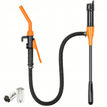 Elektriline &otilde;lipump - K&otilde;rge efektiivsusega 2,4 GPM, Oranž/Sinine, Plastik, K&auml;sitsi vooluhulga reguleerimise otsik, Korrosioonikindel, Pikendusvoolikuga oranž