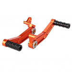 2 tk Oranž Alumiinium CNC Pidur K&auml;iguvahetuspedaal 125 200 390 13? jaoks14