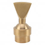Ventilaatori kujuline purskkaevud&uuml;&uuml;s Vask Reguleeritav &Uuml;htlane veeprits Ventilaatori kujuline purskkaevu pihustuspea jaoks