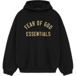Fear of God Essentials fliisiga kapuutsiga pusa Must Meeste Topid 192BT246258F XS black