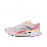 Adidas Adizero Boston 12 Kriidivalge Selge Roosa Unisex Tossud Kreemjas H&otilde;bedane-Metallik JQ8673 36