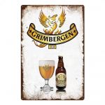 &Otilde;llebr&auml;ndi tahvel plekk-silt metallist silt dekoratiivne seinaplaat pubi k&ouml;&ouml;gi baari klubi jaoks vintage retro stiilis kodu dekoor 40x30cm