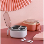 Multifunktsionaalne nelja v&otilde;rega integreeritud l&auml;bipaistev maitseainekarp Eemaldatav maitseainete hoiupaak tolmukindlad k&ouml;&ouml;gitarbed valge