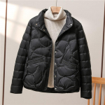 Kerge sulejope Naiste l&uuml;hike uus s&uuml;gis- ja talvemood p&uuml;stkraega mitmek&uuml;lgne jope M