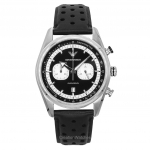 Emporio Armani Kronograaf Nahkrihm Must Tihvtikell Kvarts AR11635 Meeste Kell must