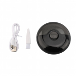 Electric Nail Clipper 2 in 1 Automatic Nail Trimmer Rechargeable Electric Nail Clipper for Adult Chi Purple