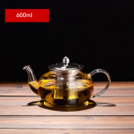 GIANXI 1000ML l&auml;bipaistev klaasist teekann majapidamises kasutatavale Puer teekannu t&ouml;&ouml;riistakomplektile kohvi- ja teen&otilde;udele, filtreeritava k&auml;epidemega veekeetja