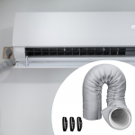 Air Conditioner Hose Cover, Protective Wrap,Decor Folding,Easy to Clean,Supplies,