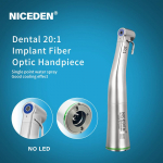 NICEDEN Dental Low Speed Portable Implant Models Dental Implants E Connector Handpiece 20:1 Implant Machines Motor Equipment