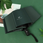 Mini kokkupandav automaatne vihmavari UV-vihma vastane p&auml;ikesevari Moodne kaasaskantav tuulekindel kerge naiste meeste laste p&auml;ikesevari vihmavari Iron&8K