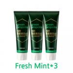 [Median] Green Propolis Toothpaste 100g*3 Fresh Mint 100g*3