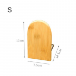 Nature Bamboo Desktop Organizer Bookends Raamatuotsad Stand Hoidja Riiul Raamaturiiul 13x7.5cm