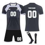 Isikup&auml;rastatud s&auml;rkide komplekt Meeste t&uuml;drukute nimenumbriga Kohandatud jalgpalli kampsunid poistele Treeningkost&uuml;&uuml;m 16