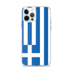 Coque T&eacute;lephone Drapeau Gr&egrave;ce &ndash; iPhone 12 Pro Max