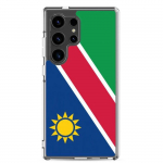 Coque T&eacute;l&eacute;phone &ndash; Samsung &ndash; Galaxy S24 &ndash; Drapeau Namibie &ndash; Supp &ndash; Mitmev&auml;rviline