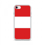 Coque iPhone &ndash; Drapeau P&eacute;rou &ndash; iPhone 6S Plus &ndash; Souple &ndash; T&auml;ielik kaitse &ndash; Mitmev&auml;rviline
