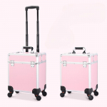 K&auml;ru varraste kosmeetikakohver, k&auml;ru, suur mahutavus, hoiukast, t&ouml;&ouml;riistakast must