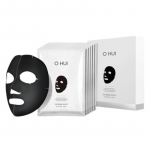 OHUI Extreme White 3D Black Mask Pack (6 Sheets) | Brightening & Hydrating Korean Facial Sheet Mask 6 Sheets