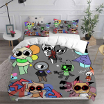 Dandy's World Voodikomplektid Voodikate Tekk Voodikate Padjap&uuml;&uuml;r 2-3-osalised komplektid Laste T&auml;iskasvanute Magamistoa Sisustus AU Single 140x210cm