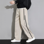 Dressip&uuml;ksid Meeste Baggy Joggerid Laiad S&auml;&auml;rep&uuml;ksid Neutraalsed Hingavad Lahtised Vabaaja P&uuml;ksid Moedisain Jooksup&uuml;ksid Pluss Suurus M khaki