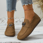 2024 Kevad ja S&uuml;gis Uued Kuumalt m&uuml;&uuml;vad Mitmek&uuml;lgsed &Uuml;hev&auml;rvilised Vabaaja Madalatel Sisetalladel Sisselibistatavad Naiste Loafer Vabaaja Kingad Naistele 42 pruun