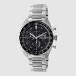 Gucci YA142316 Interlocking Kronograaf Meeste K&auml;ekell 41 h&otilde;be