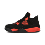 Air Jordan 4 Retro PS Red Thunder Laste tossud Must Mitmev&auml;rviline Punane BQ7669-016 35