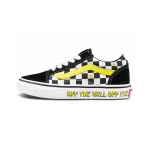 SpongeBob SquarePants x Vans Old Skool Laste Off The Wall Laste Tossud Must Valge Kollane VN000W9T9EK 34