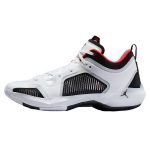 Air Jordan 37 Low Siren Red Meeste tossud Valge Must DQ4122-100 45
