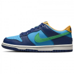Nike Dunk Low GS All-Star 2023 Laste tossud Sinine Baltic-Blue Electric-Algae DV1693-401 35.5