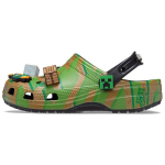 Minecraft x Crocs Klassikaline Clog Murublokk Unisex Tossud Roheline Mitmev&auml;rviline 208472-90H 45-46