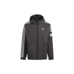 Adidas 3D tuulejope tikitud logoga treeningjakk kapuutsiga meestele pealmine riietus must GN3551 L