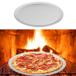Aluminum Alloy Pizza Pan Cooking Sheet for Oven Use in Restaurants 12 inch