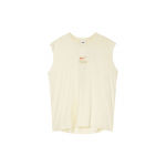 Nike Sportswear Mugav &Uuml;mmarguse Kaelusega Kirjatr&uuml;kiga Varrukateta Vest Meeste Topid Kookospiim HM4455113 XL