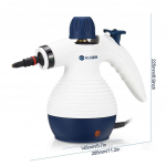 9 tk 3,5bar mitmeotstarbeline k&auml;eshoitav elektriline aurupuhasti koos tarvikutega kodu diivanile plekkvaibad kardinad turvatoolid 1050W