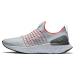 Nike React Phantom Run Flyknit 2 Pure Platinum Flash Crimson Tossud CJ0277-007 42