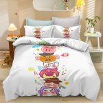 Uue disainiga Toy Story Voodipesukomplektid Buzz Lightyear Woody Tekikate Voodikate Tekikate Padjap&uuml;&uuml;r 2-3 Osaline Komplekt EU Single 135x200cm