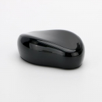 &Eacute;pilateur physique en cristal - Le noir - R&eacute;utilisable - Exfoliant - Pour femmes - Noir must