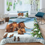 3D Prinditud J&auml;&auml;aja Voodipesukomplekt, Tekikott, Padi, Voodipesukomplekt, King, Queen, Twin Suurus, Poistele, T&uuml;drukutele, T&auml;iskasvanutele 140x210cm 2pcs