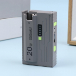 1 tk 21700 Universaalne Akulaadija Korpuse DIY Toitepanga Karbi 20W Type-C Kiirlaadimine Mobiiltelefoni Jaoks Akudega Kaasas Ei Ole hall v&auml;rv