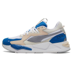 Puma Rs-Z Kerged V&otilde;rk-S&uuml;nteetilisest Nahast Amortiseerivad Libisemiskindlad Kulumiskindlad Keskmise K&otilde;rgusega Vabaaja Jooksukingad Unisex Tossud Sinine Valge 381117-01 36 gray
