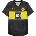 Puma Borussia Dortmund V&otilde;&otilde;rsil FW24 Autentne Vabaaja Retro L&uuml;hikeste Varrukatega Jalgpallis&auml;rk Meeste s&auml;rgid Kollane Must 77804202 XS