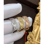 925 Sterling H&otilde;be K&otilde;rge Versioon Rombi S&otilde;rmus Plaaditud 18K Kullaga V&auml;ike L&otilde;hnav Sile T&auml;ielikult Teemantidega S&otilde;rmus Seiko S&otilde;rmus No. 6 white